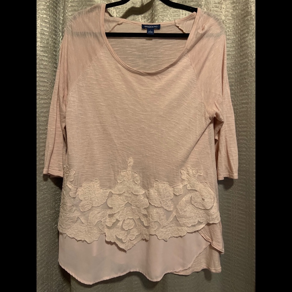 Pink Long Sleeve Shirt